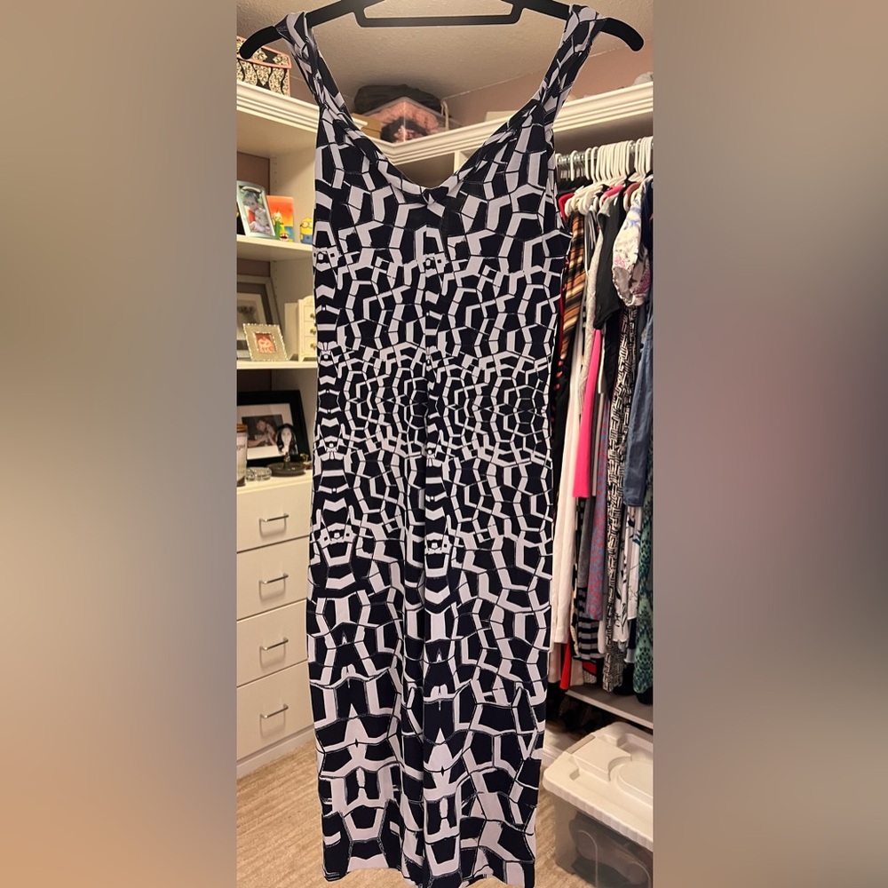 Diane Von Furstenberg Geometric print dress - Picture 9 of 15